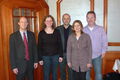 Tim Brod (von links), Claudia Regel, Erwin Fauß, Susanne Weidmann und Carsten Kern. Tim Brod (von links), Claudia Regel, Erwin Fauß, Susanne Weidmann und Carsten Kern.