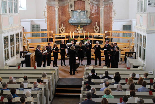 EKHN: Lauterbacher Vokalensemble gestaltete Gottesdienst am Pfingstmontag - 11.06.2019